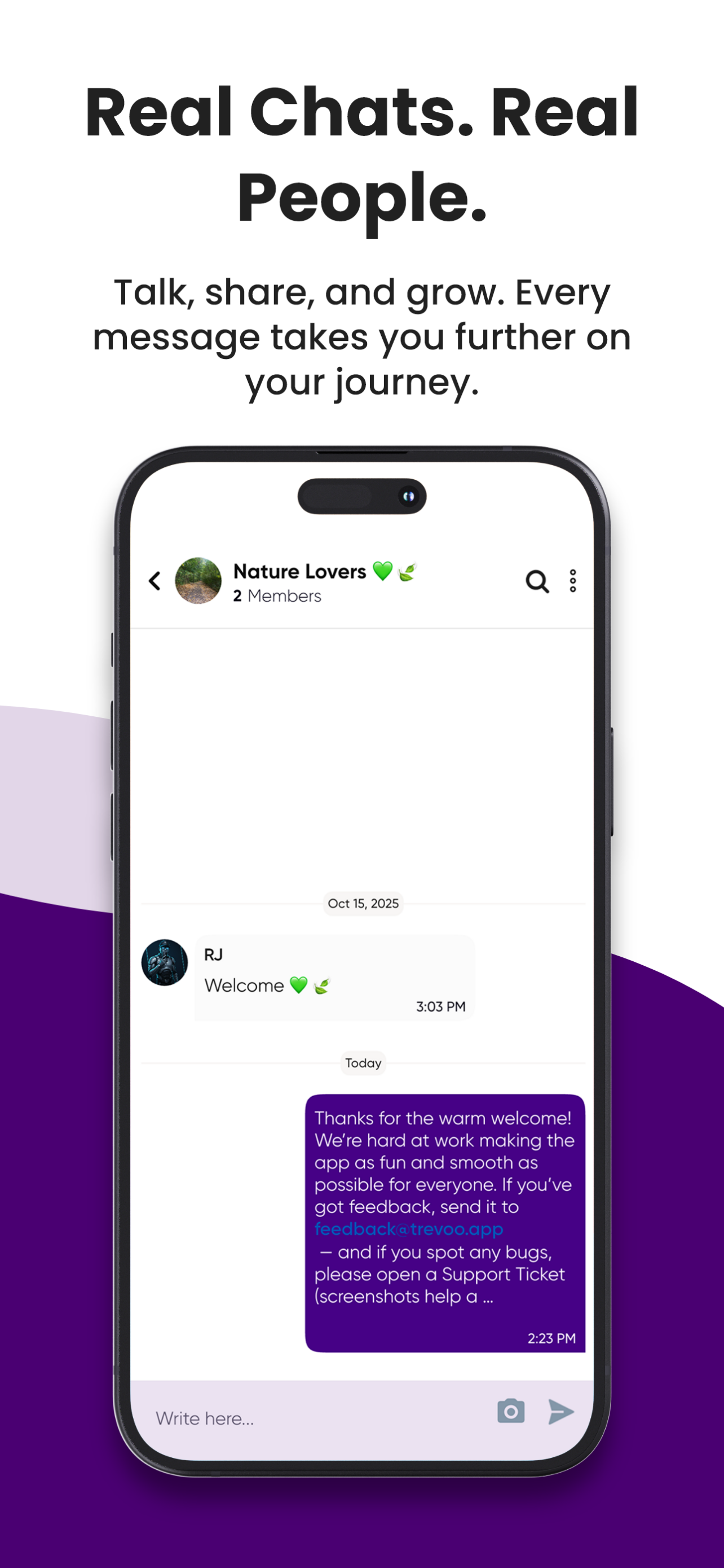 Connect in Chat Hubs